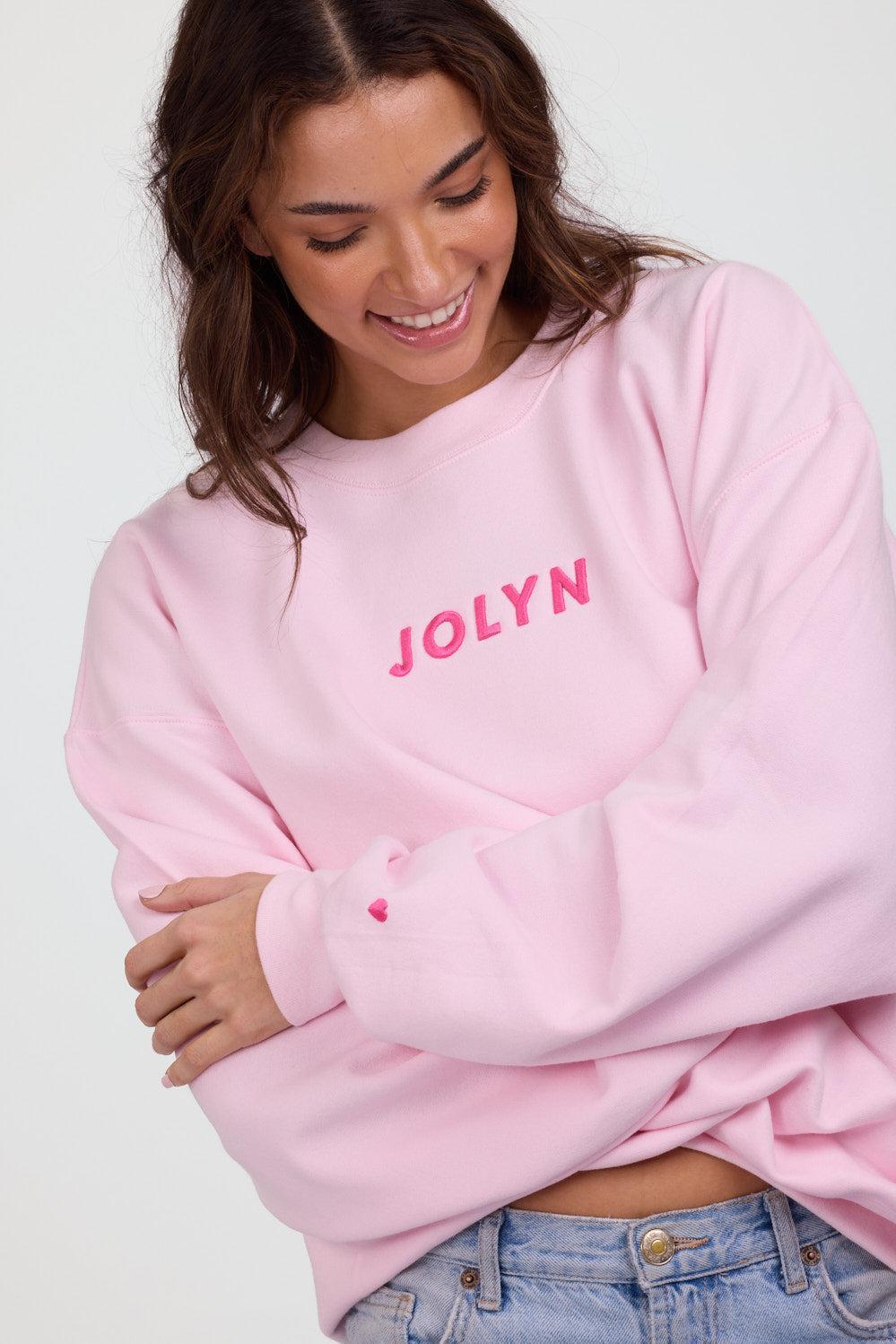 Roxanne Oversized Fleece Crewneck Product Image