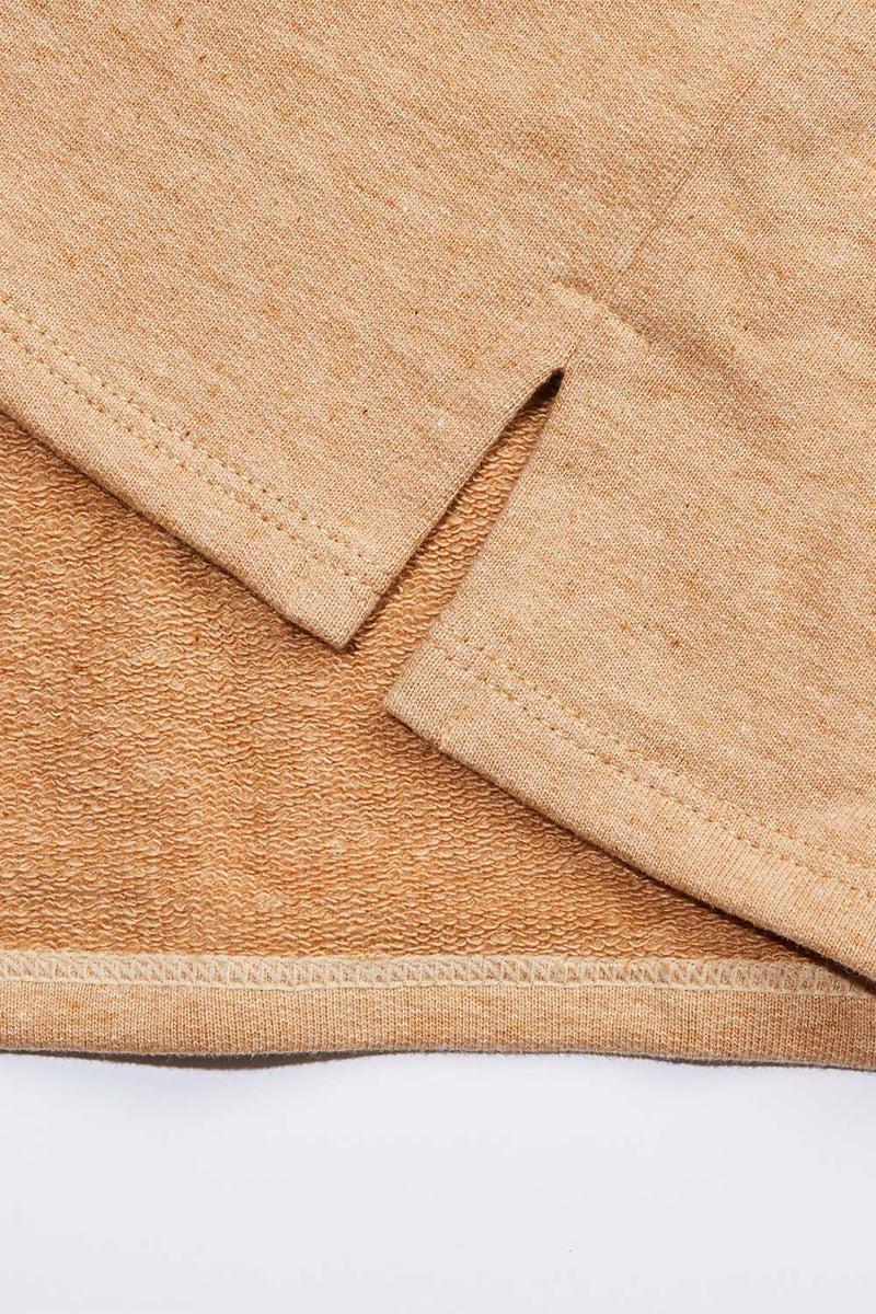 Limited Edition: Women's Organic Heirloom Brown French Terry Sweatshirt Product Image