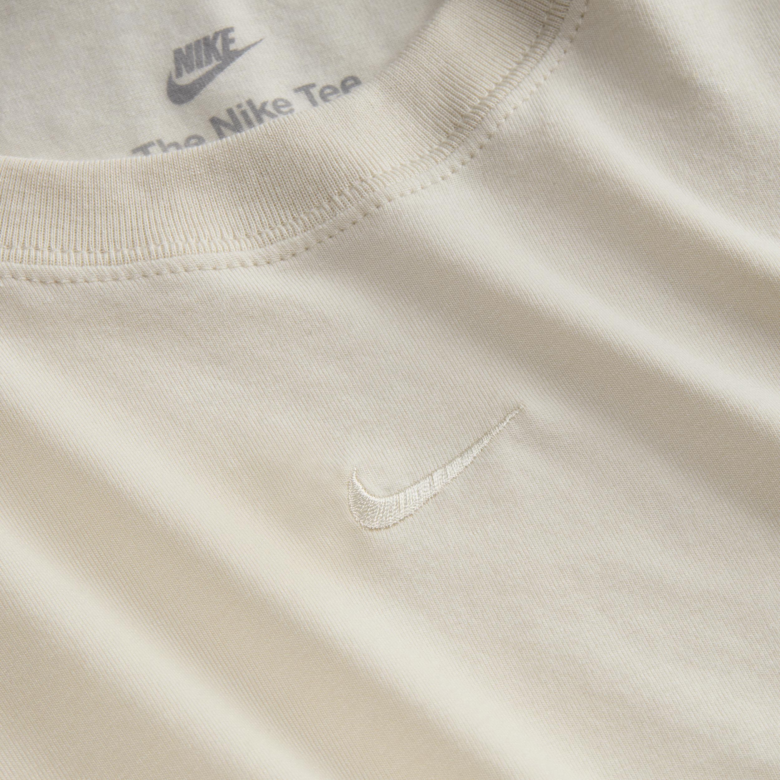 Nike Womens Nike Chill Knit Crop T-Shirt - Womens Light Orewood /Light Orewood Product Image