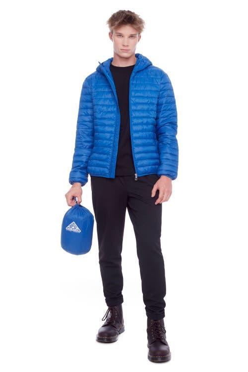 Alpine North YOHO MEN'S - Vegan Down Lightweight Packable Puffer Jacket & Bag in Cobalt at Nordstrom, Size Small Product Image