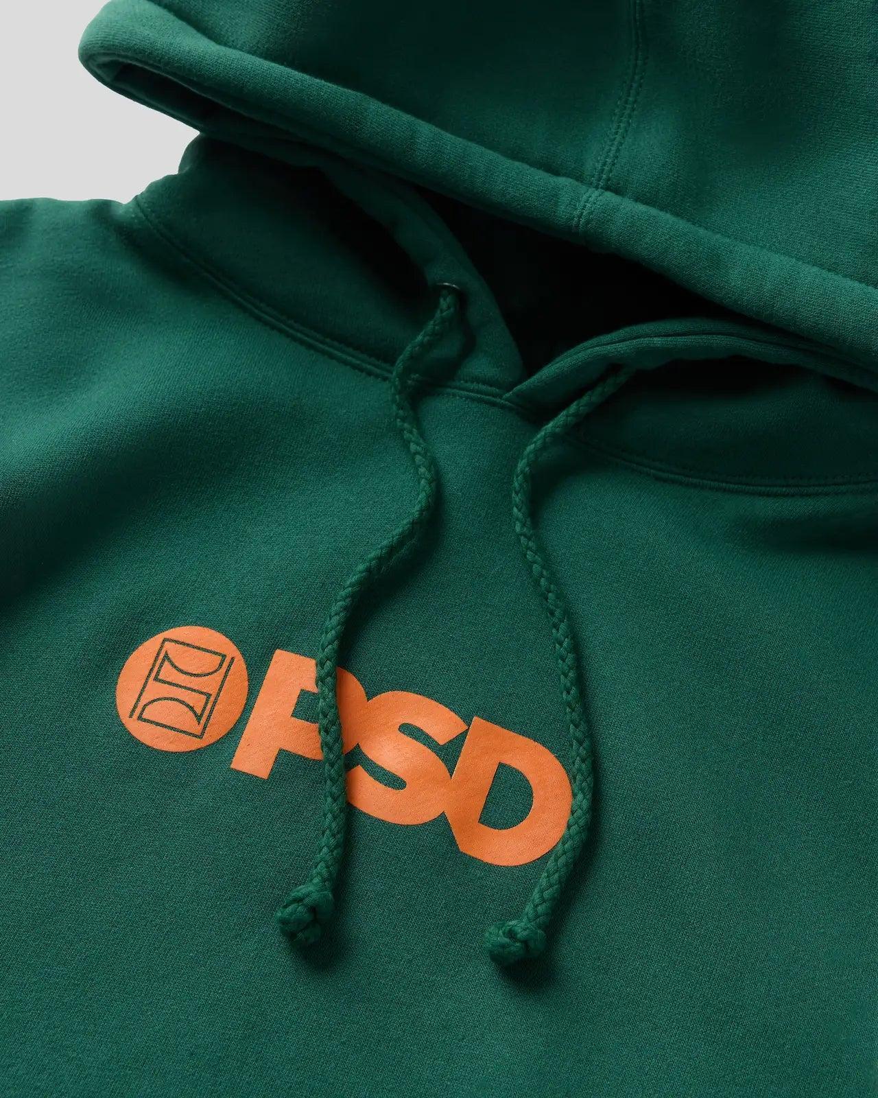 PSD Green Hoodie Male Product Image