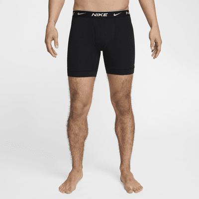 Nike Men's Dri-FIT Essential Cotton Stretch Boxer Briefs (3-Pack) Product Image