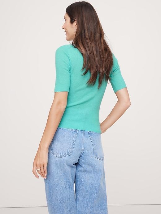 Featherweight Cashmere Scoop-Neck Sweater Product Image