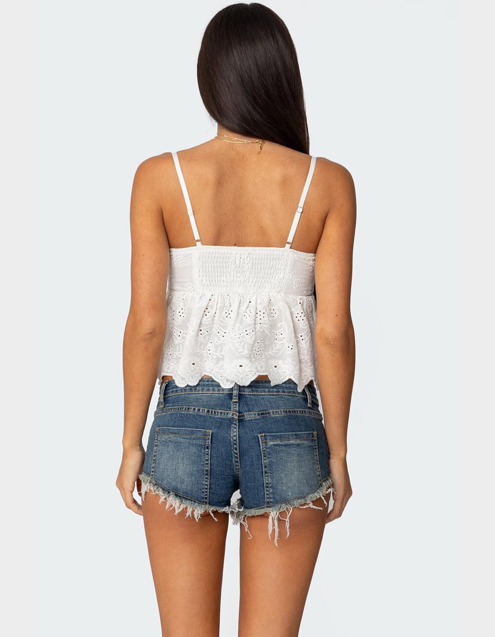 EDIKTED Emme Eyelet Corset Product Image