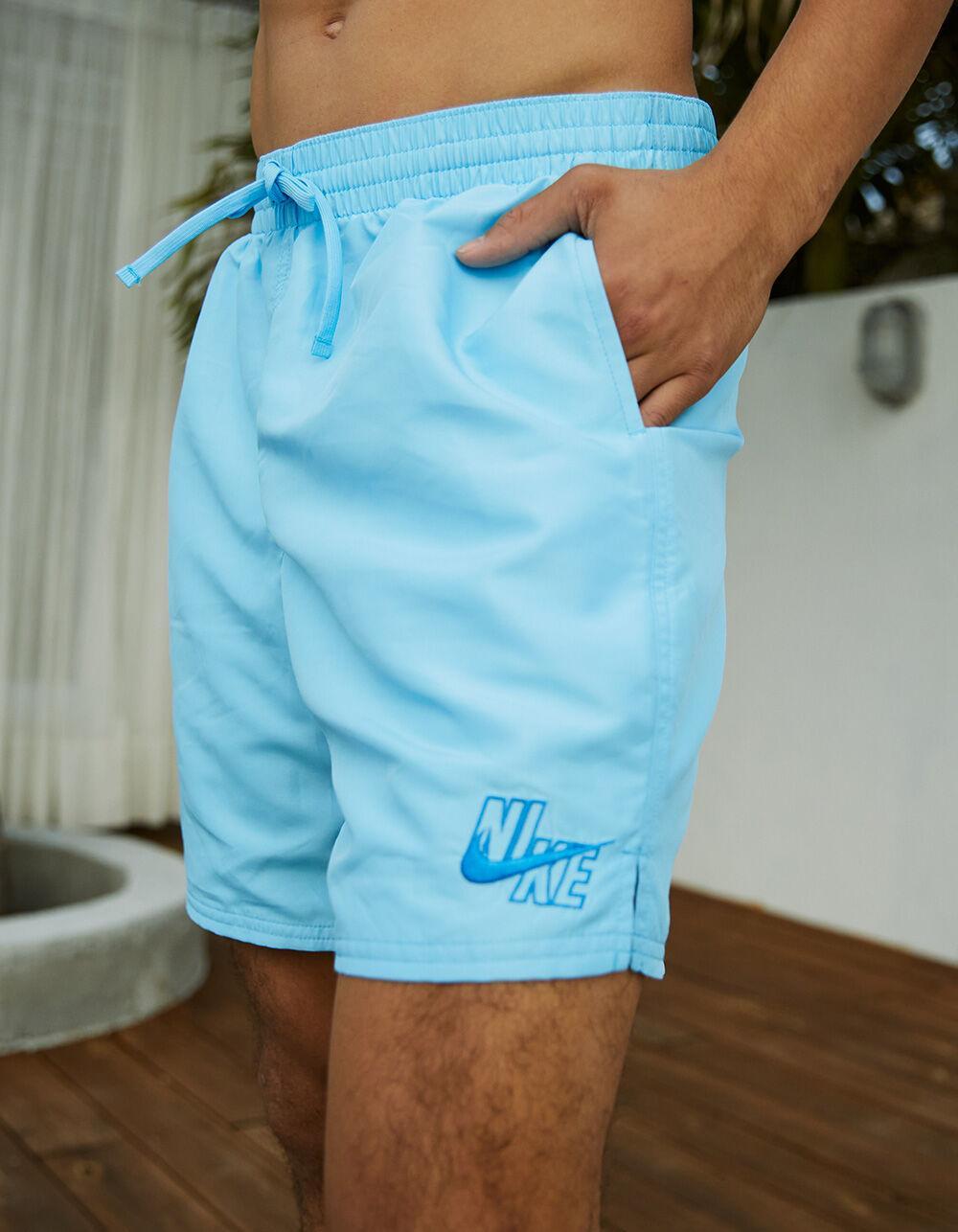 NIKE Essential Lap Mens 7'' Volley Swim Shorts - BLUE Product Image