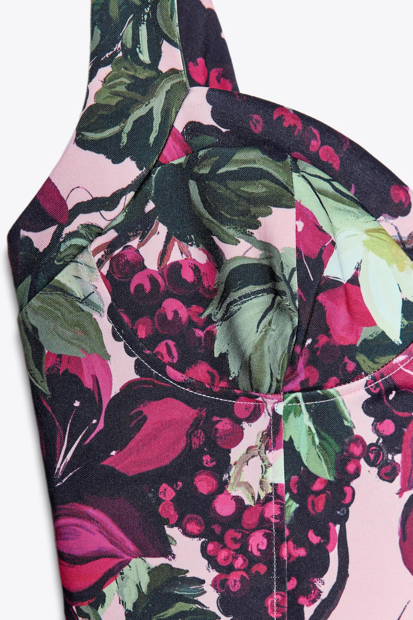 GODET FLORAL DRESS Product Image