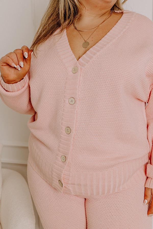Chic Comfort Knit Sweater Curves Product Image