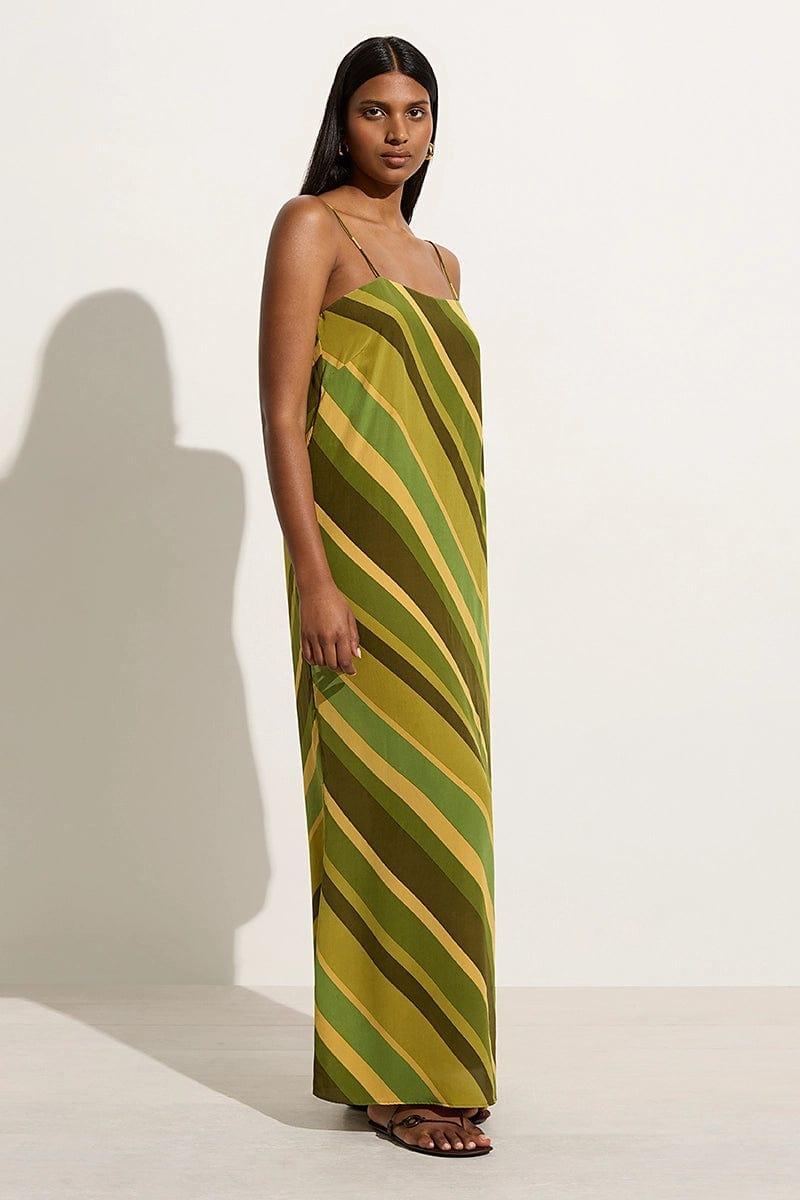 Muni Maxi Dress Cisco Stripe Palm - Final Sale Product Image