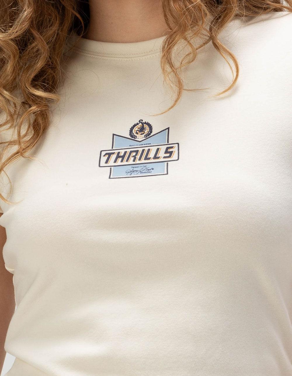 THRILLS Especially For You Womens Fitted Tee - OFF WHITE Product Image
