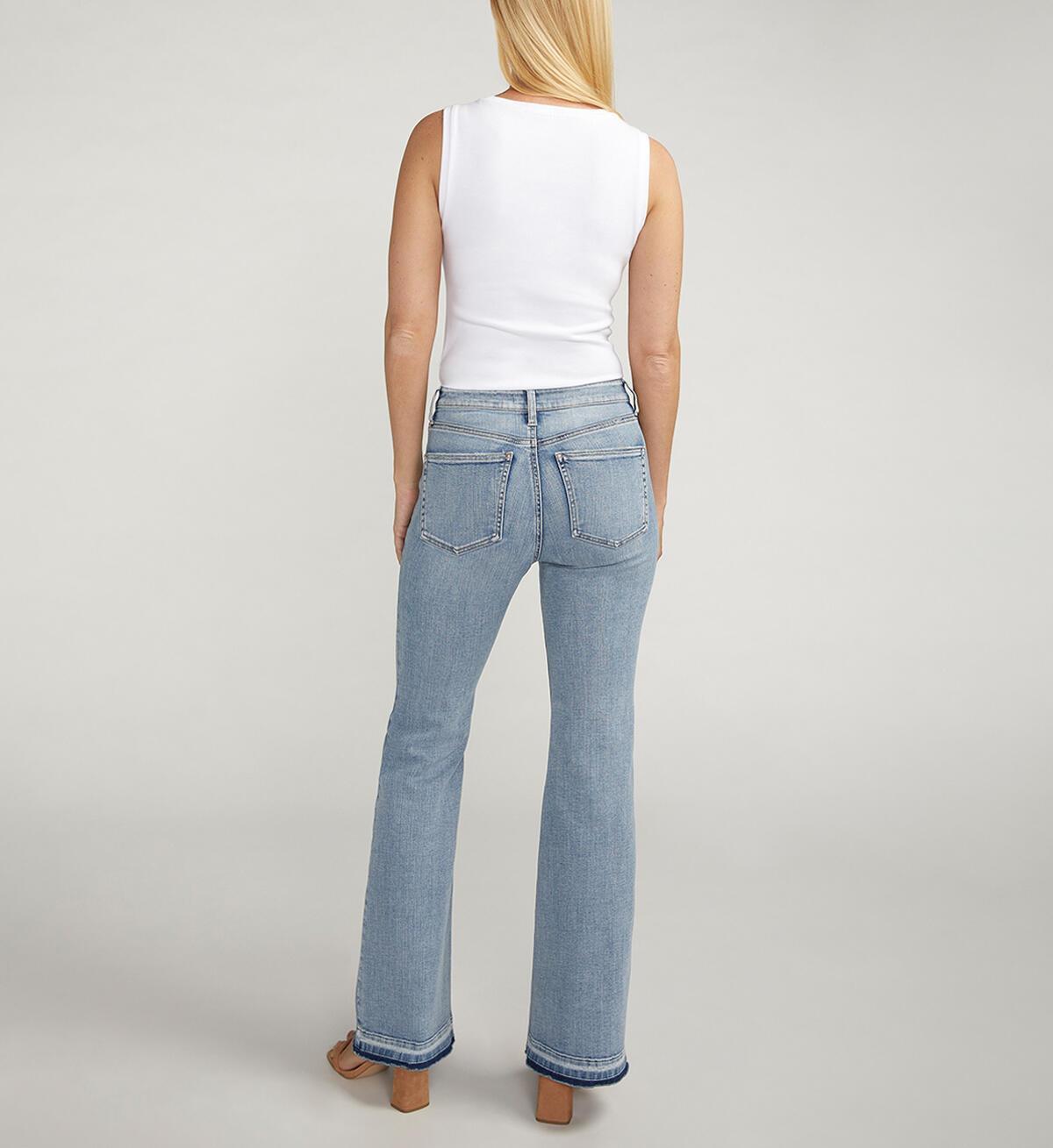 Silver most wanted mid rise flare leg l63820scv215 Product Image