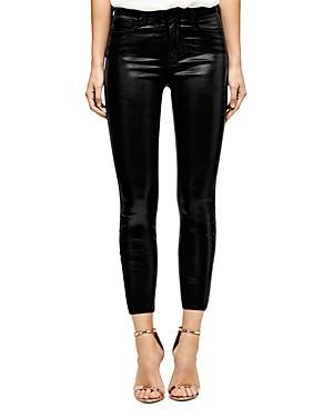 Womens Margot Skinny Mid-Rise Ankle Skinny Coated Jeans Product Image