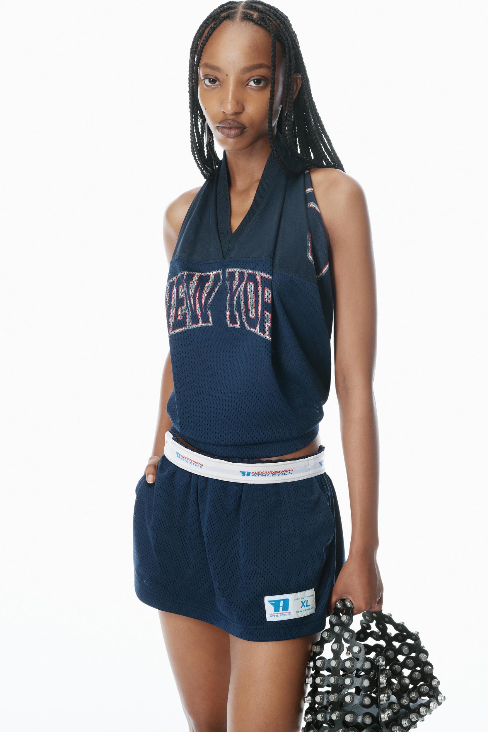 Deconstructed Athletic Mesh Skort Product Image