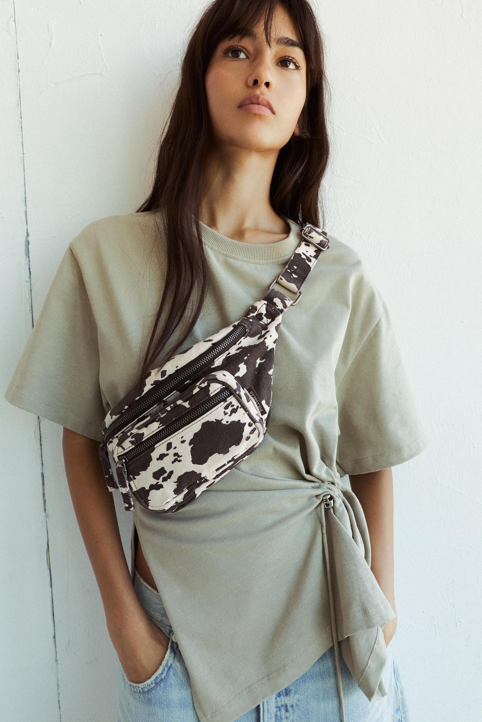 Cow canvas fanny pack Product Image