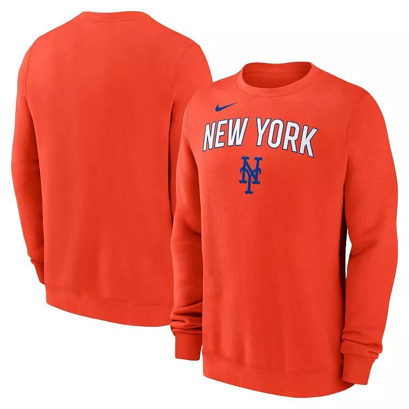 Men's Nike Black Cincinnati Reds Pullover Sweatshirt, Size: XL, Red Black Product Image