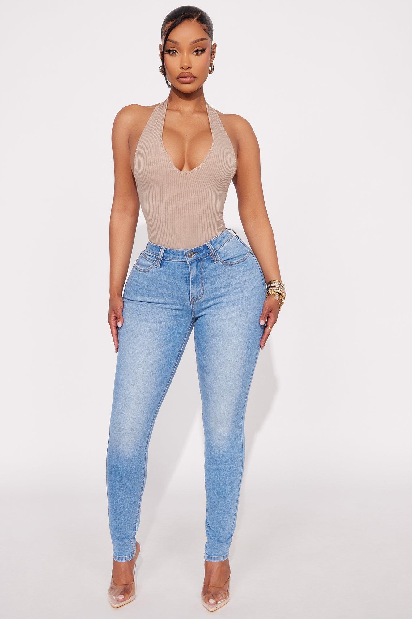 Karol Halter Bodysuit - Taupe Product Image