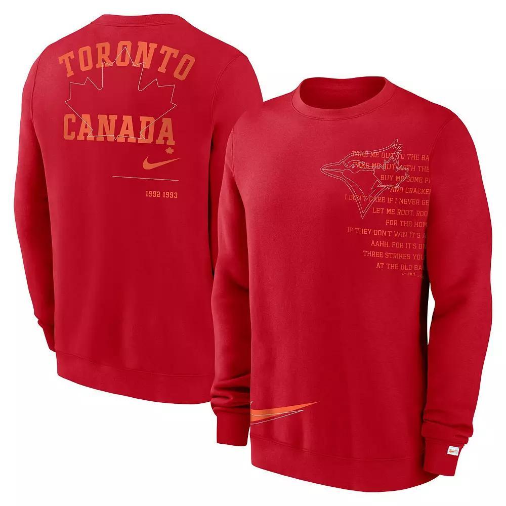 Men's Nike Orange San Francisco Giants Statement Ball Game Fleece Pullover Sweatshirt, Size: 3XL Product Image