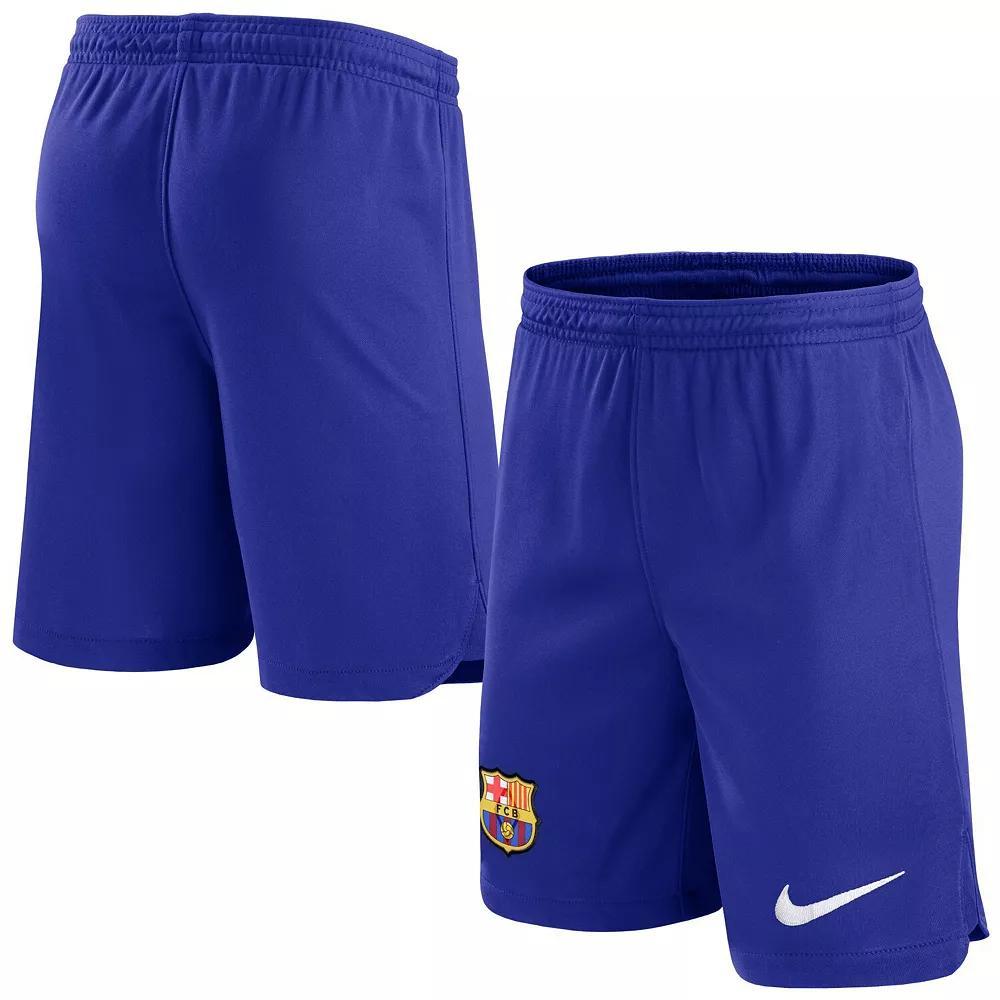 Men's Nike Navy Barcelona Stadium Performance Training Shorts, Size: 2XL, Bar Blue Product Image