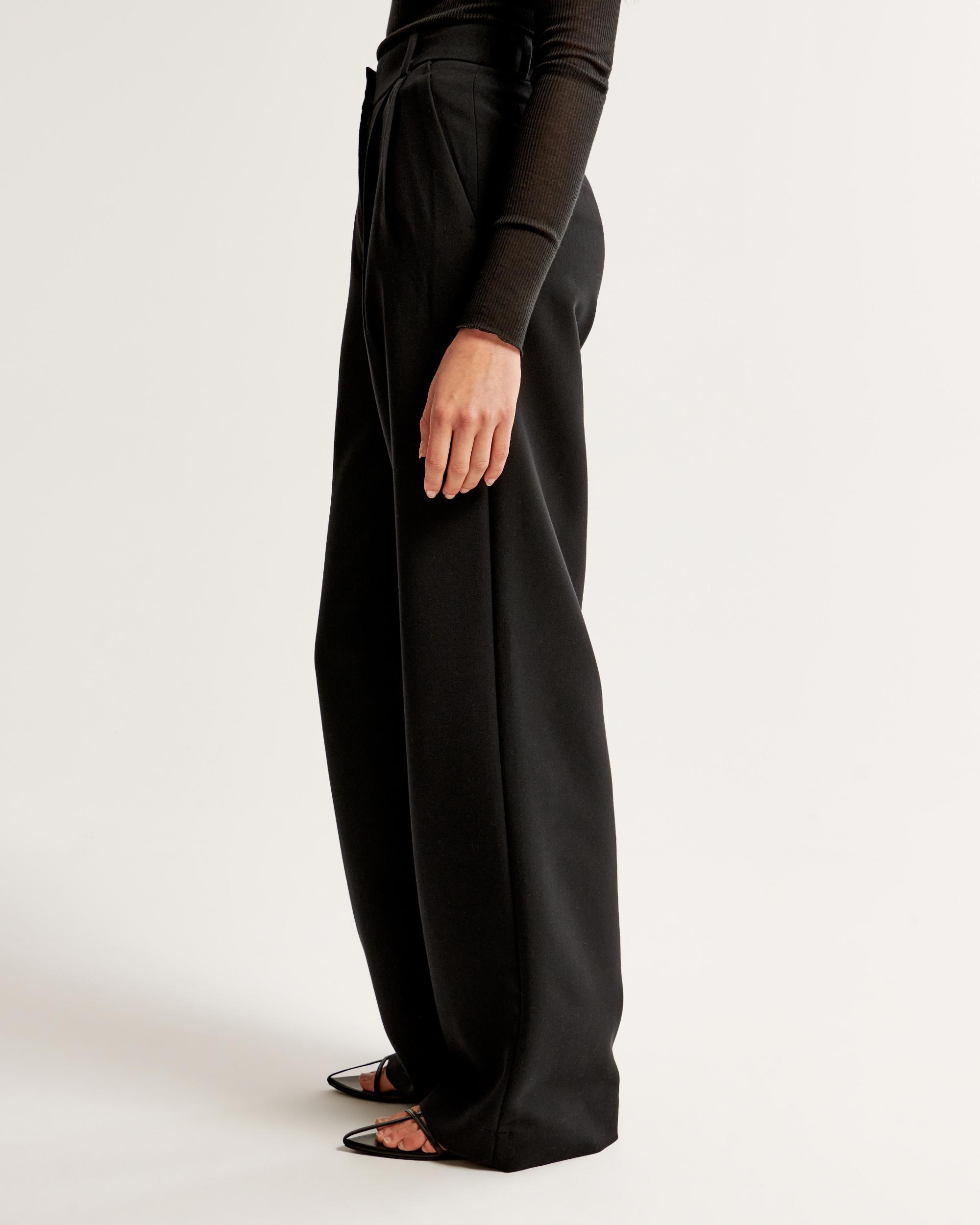 A&F Sloane Tailored Wide Leg Pant Product Image