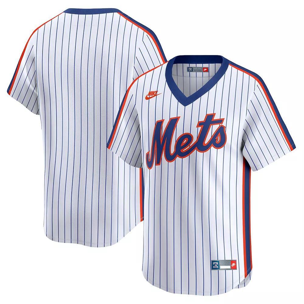 Men's Nike White New York Mets Cooperstown Collection Limited Jersey, Size: 2XL Product Image