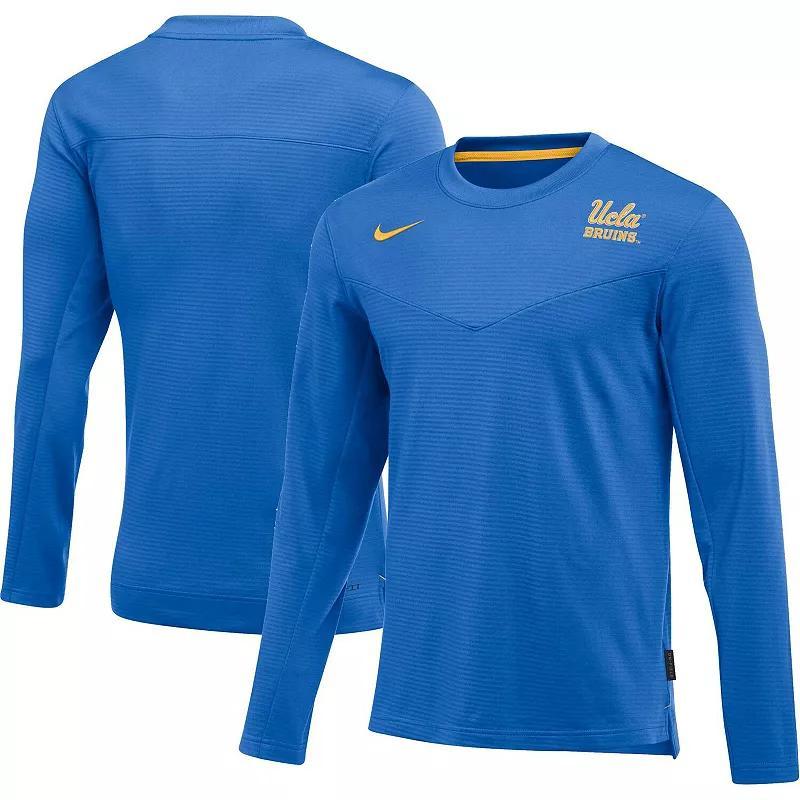 Men's Nike Blue UCLA Bruins 2022 Game Day Sideline Performance Long Sleeve T-Shirt, Size: Medium Product Image