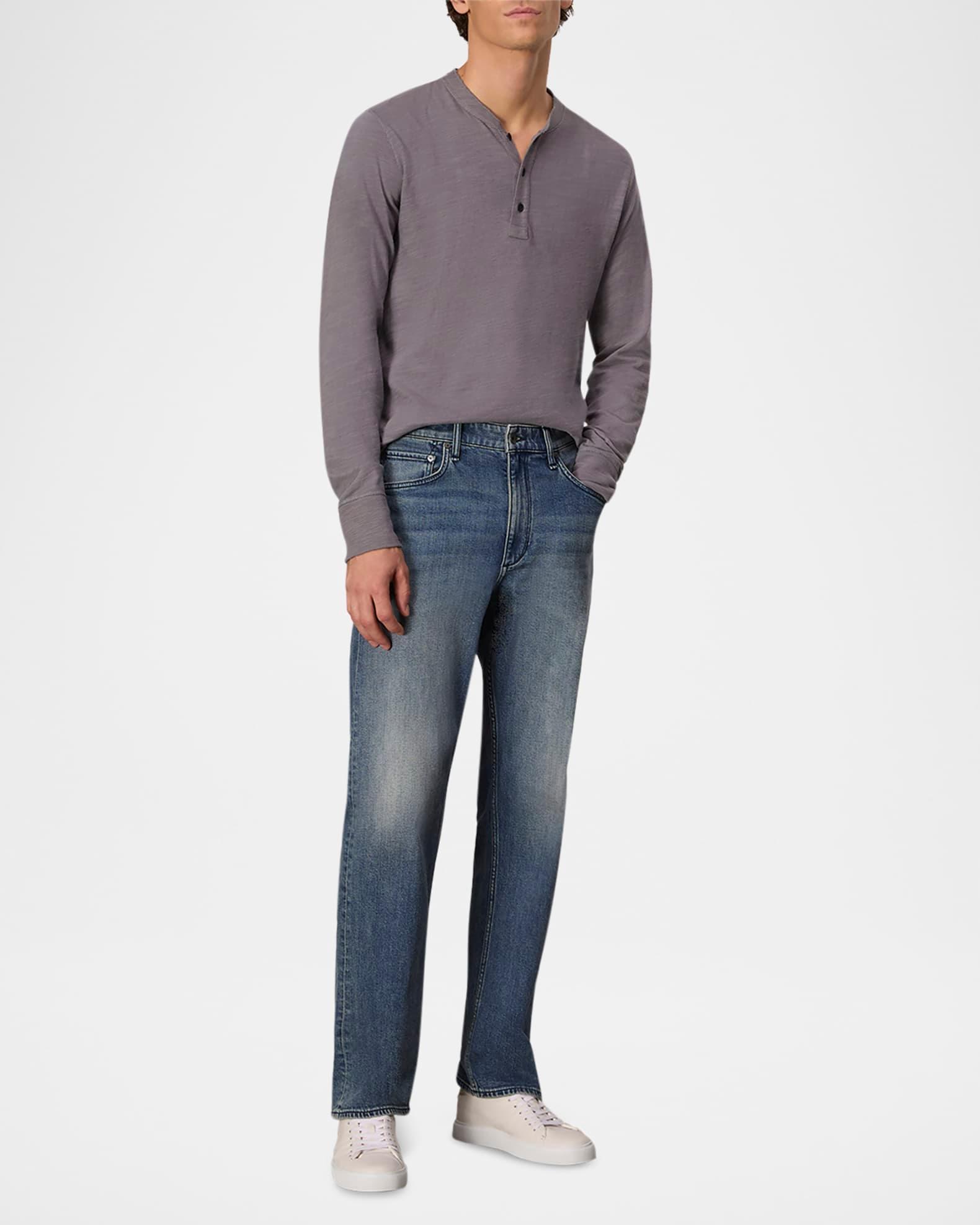 Mens Classic Flame Henley Shirt Product Image