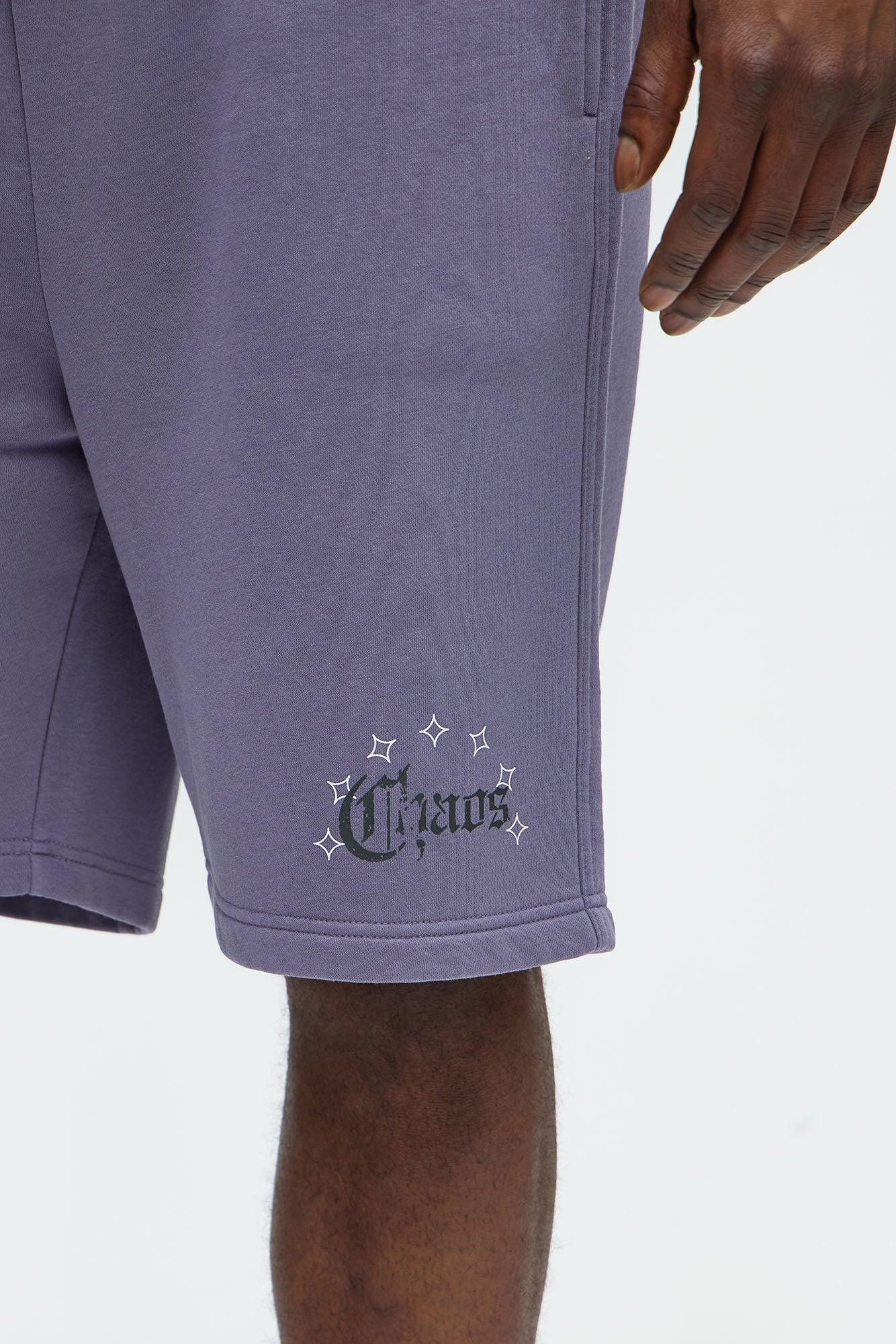 Chaos Sweatshorts - Purple Product Image