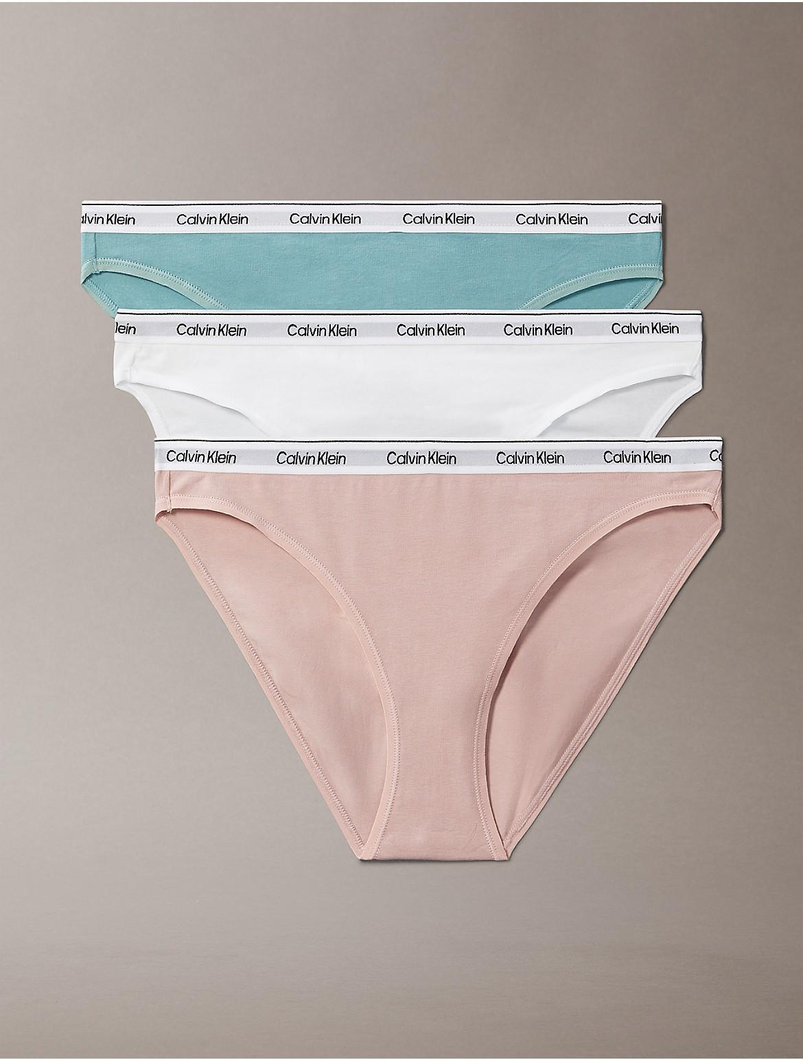 Calvin Klein Women's Modern Logo 3-Pack Bikini - Multi - S Product Image