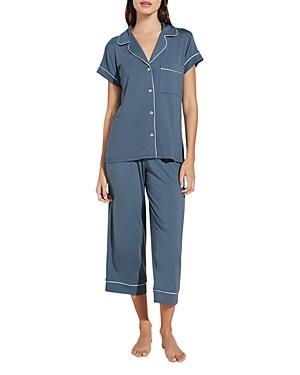 Eberjey Gisele Short Sleeve Crop Pajama Set Product Image