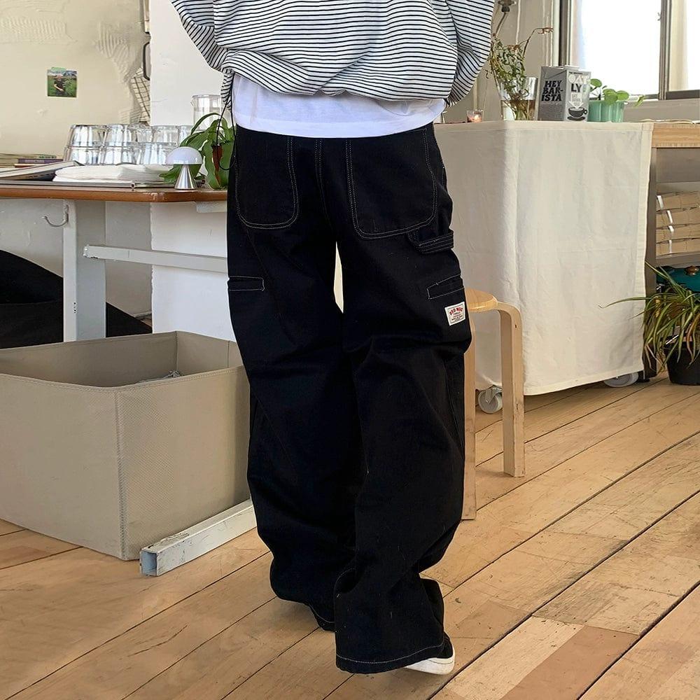 RT No. 11823 WORKWEAR RELAX STRAIGHT JEANS Product Image