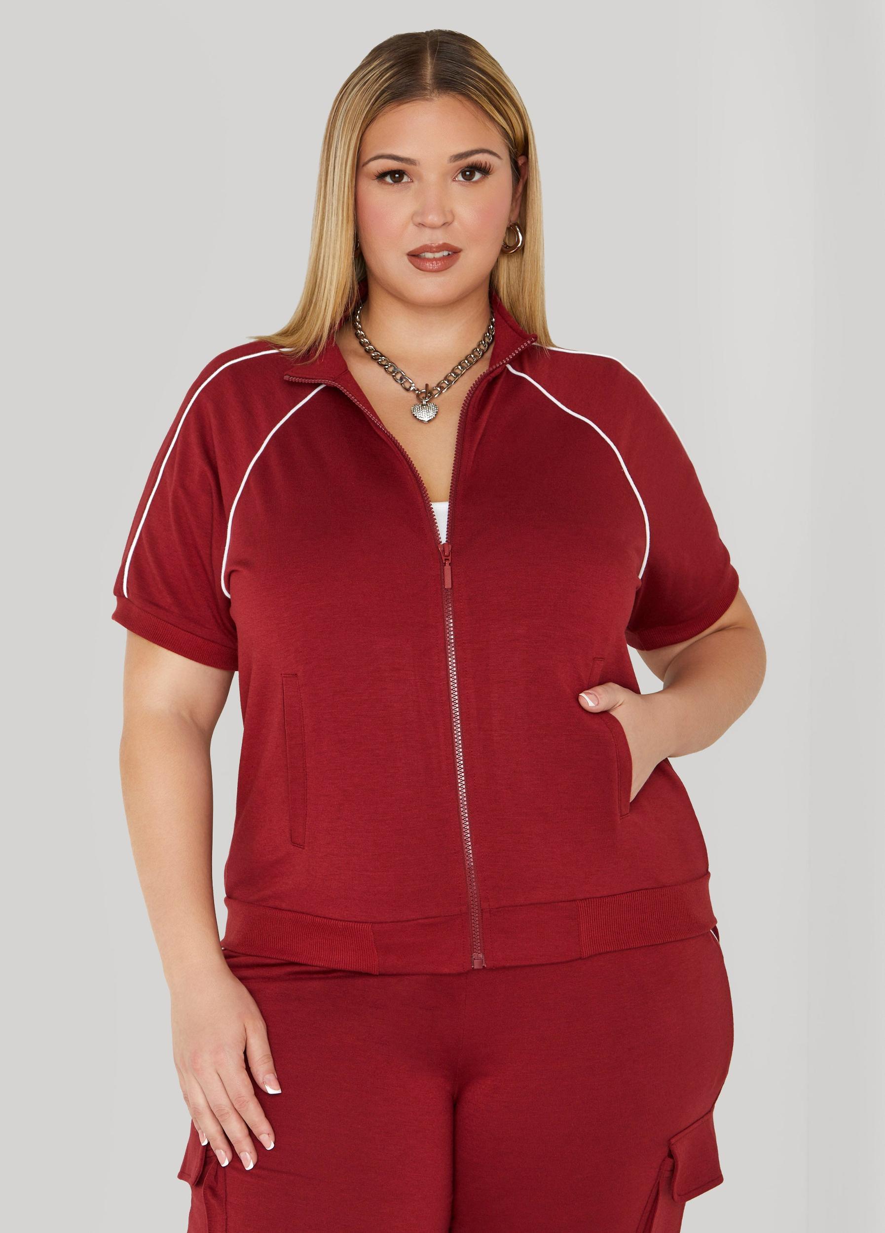 Piped French Terry Jacket Product Image