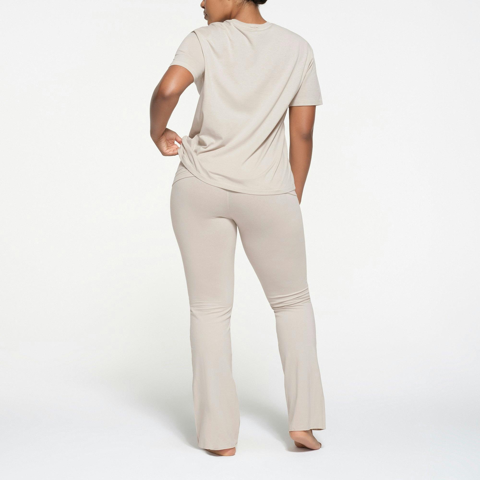 RELAXED TEES OVERSIZED LONG T-SHIRT | STONE Product Image