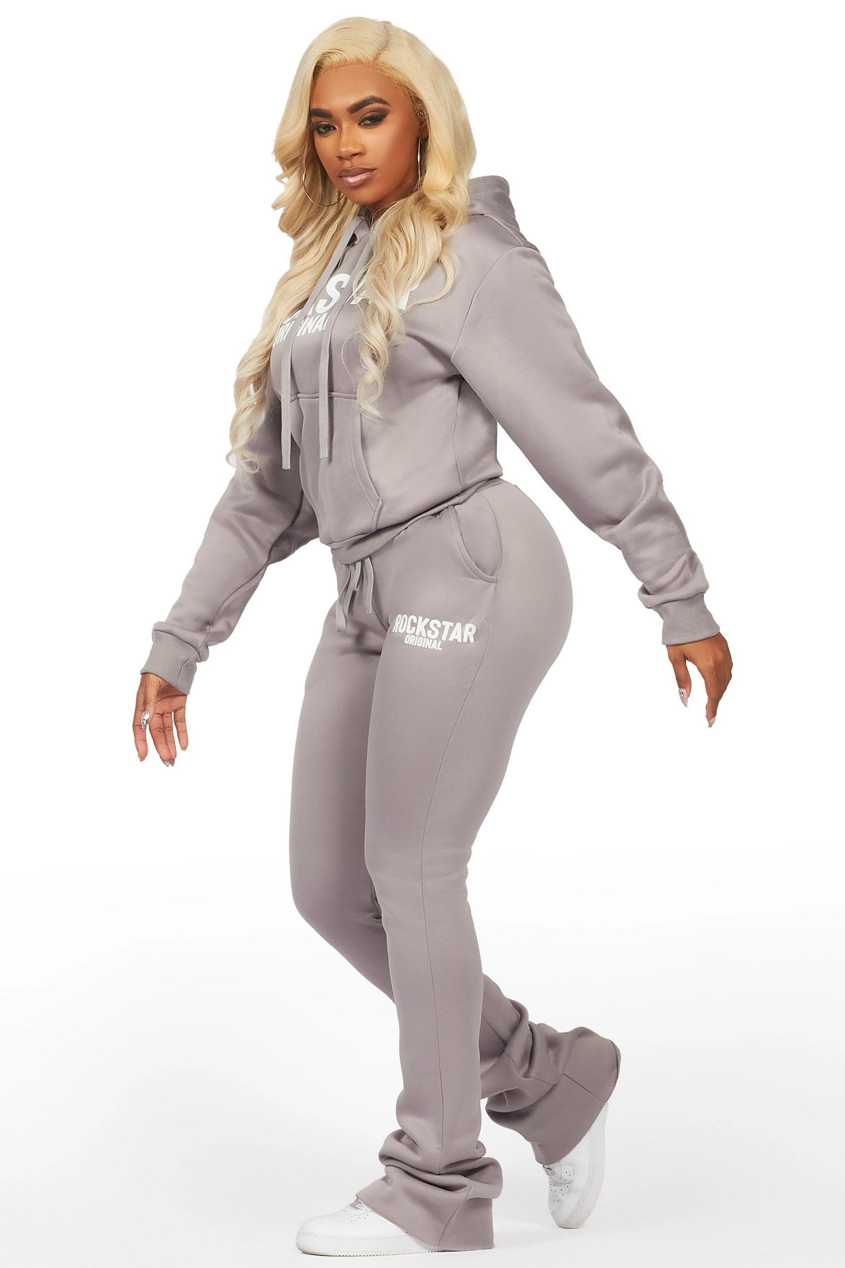 Mikassa Grey/White Super Stacked Trackset Female Product Image
