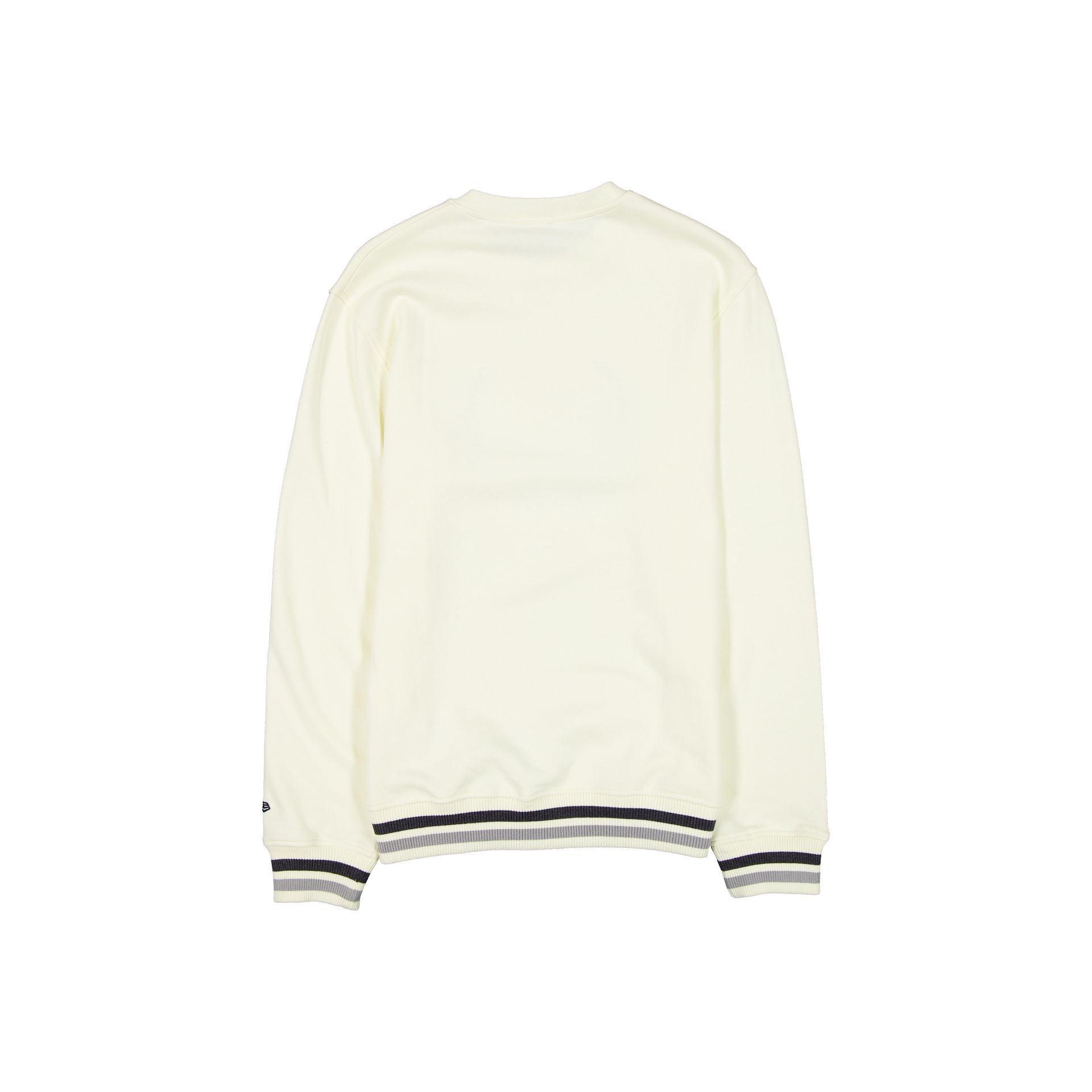 Houston Astros Throwback Chrome White Crewneck Male Product Image