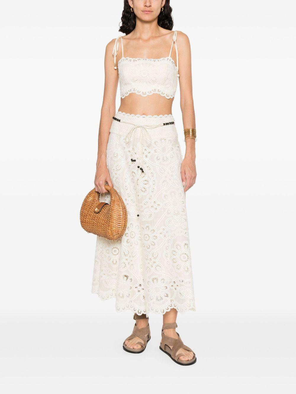 Rhiannon embroidered skirt Product Image