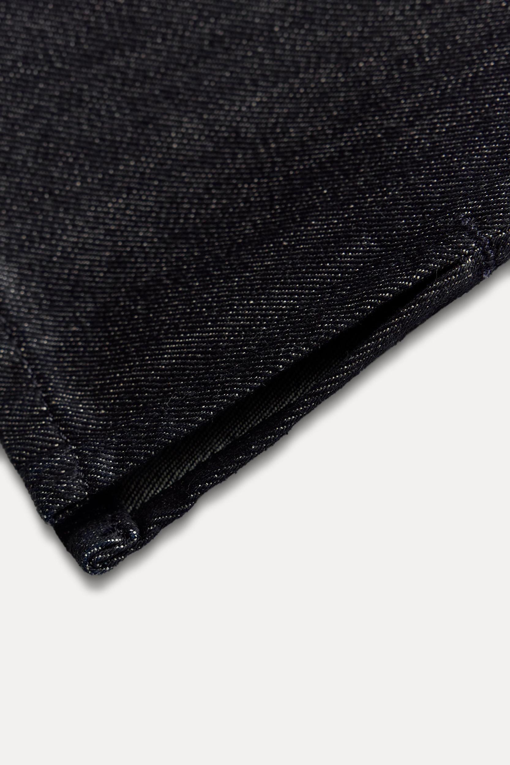DENIM BANDEAU TOP ZW COLLECTION Product Image