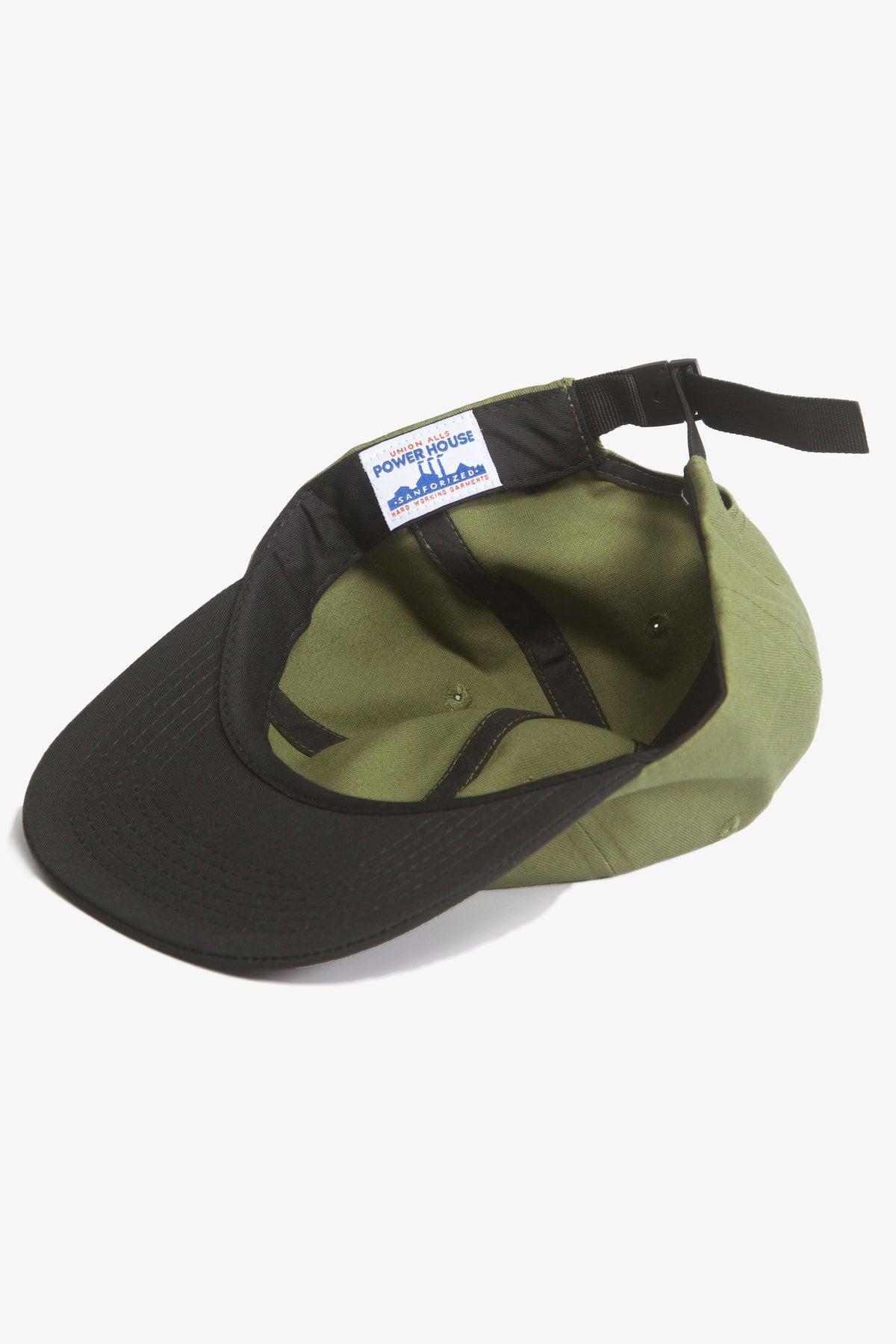Power Goods - Perfect 6 Panel Cap - Olive/Black Product Image