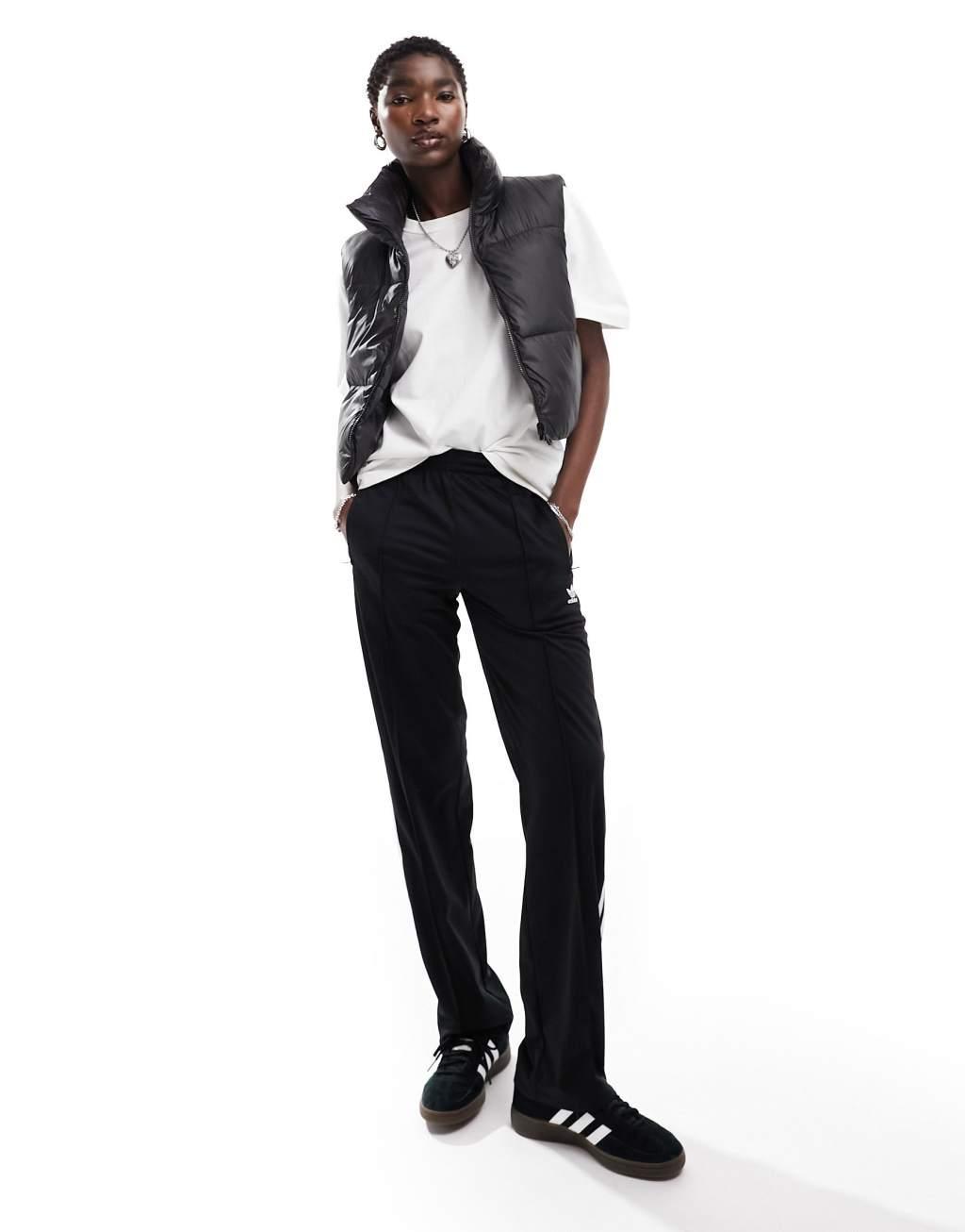 ONLY cropped high neck vest in black  Product Image