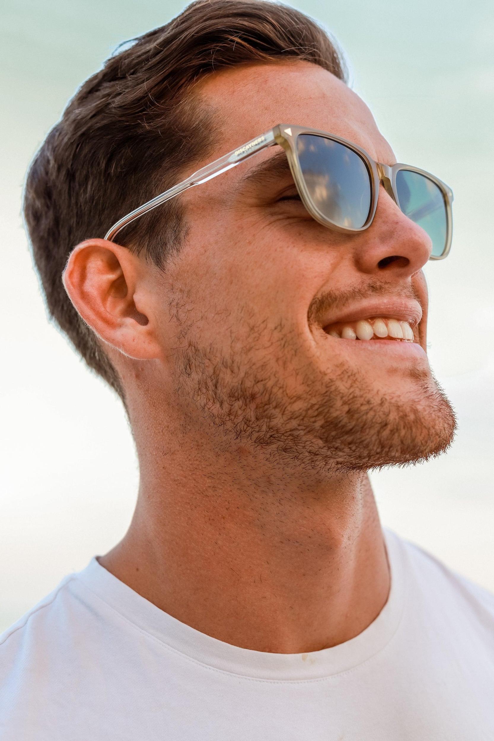 Biscayners Gulf Olive Men's Sunglasses Male Product Image