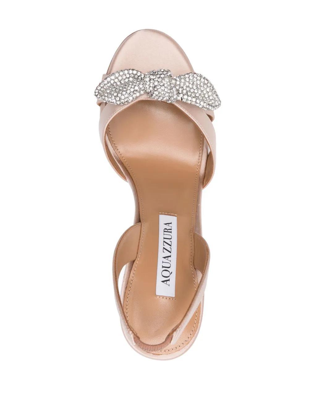 105mm Very Bow Tie Crystal sandals Product Image