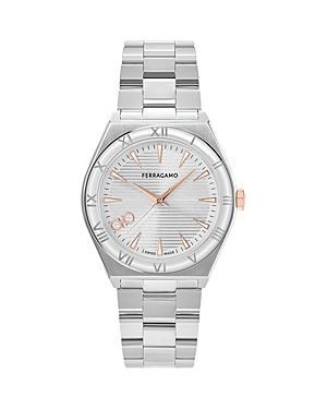 Mens 40mm Vega Upper East Watch with Bracelet Strap, Two Tone Product Image