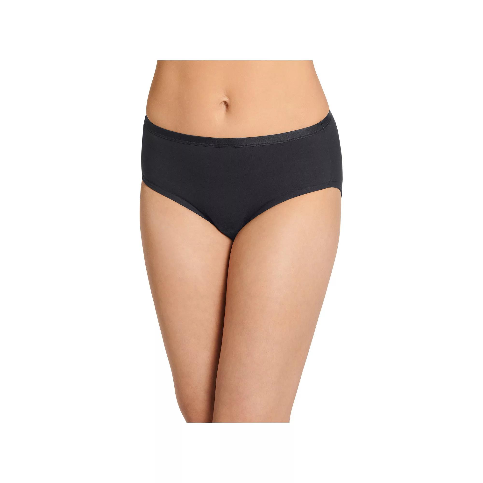 Womens Jockey Worry Free Moderate Absorbency Hipster Panty 2583 Product Image