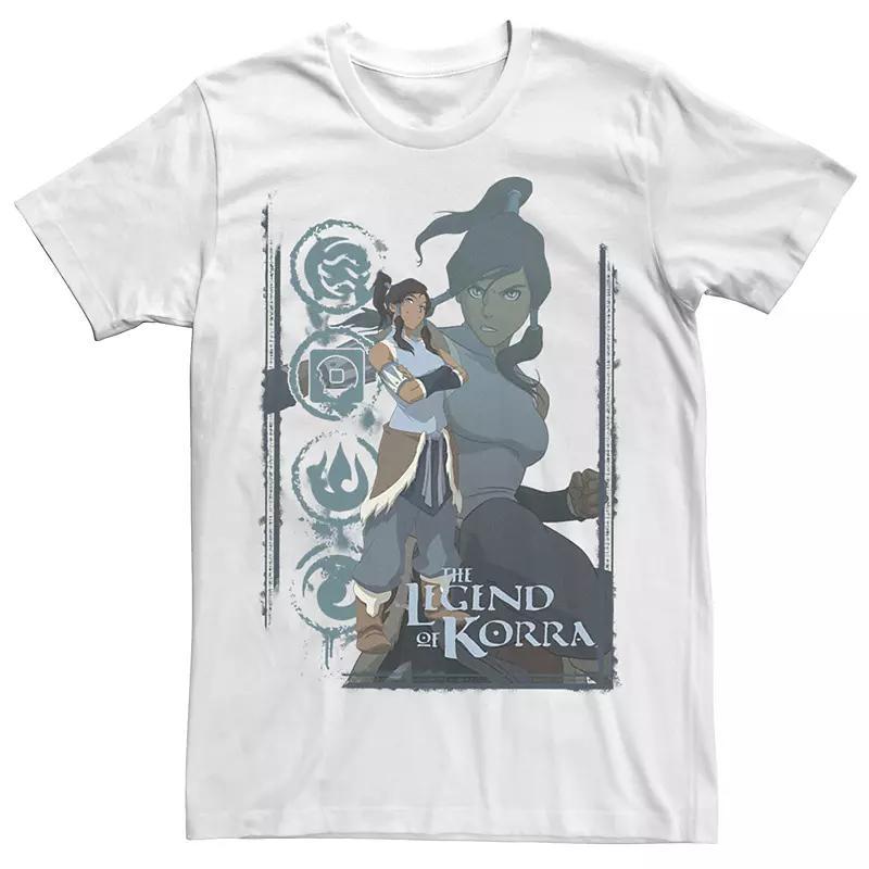 Men's Nickelodeon Legend Of Korra Tee, Size: XXL, White Product Image
