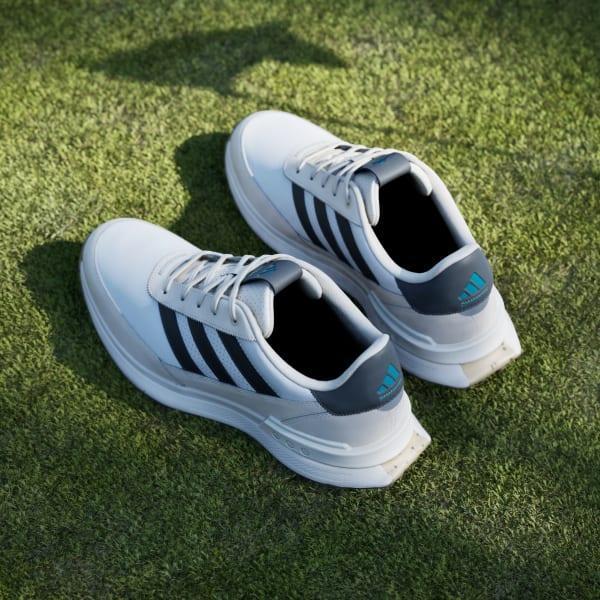 adidas S2G 24 Leather Spikeless Golf Shoes Cloud White 10.5 Mens Product Image