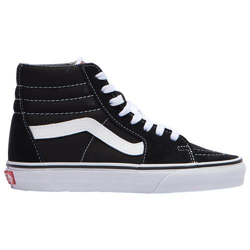 Vans Boys Vans Sk8-Hi - Boys Grade School Shoes Black/True White Product Image
