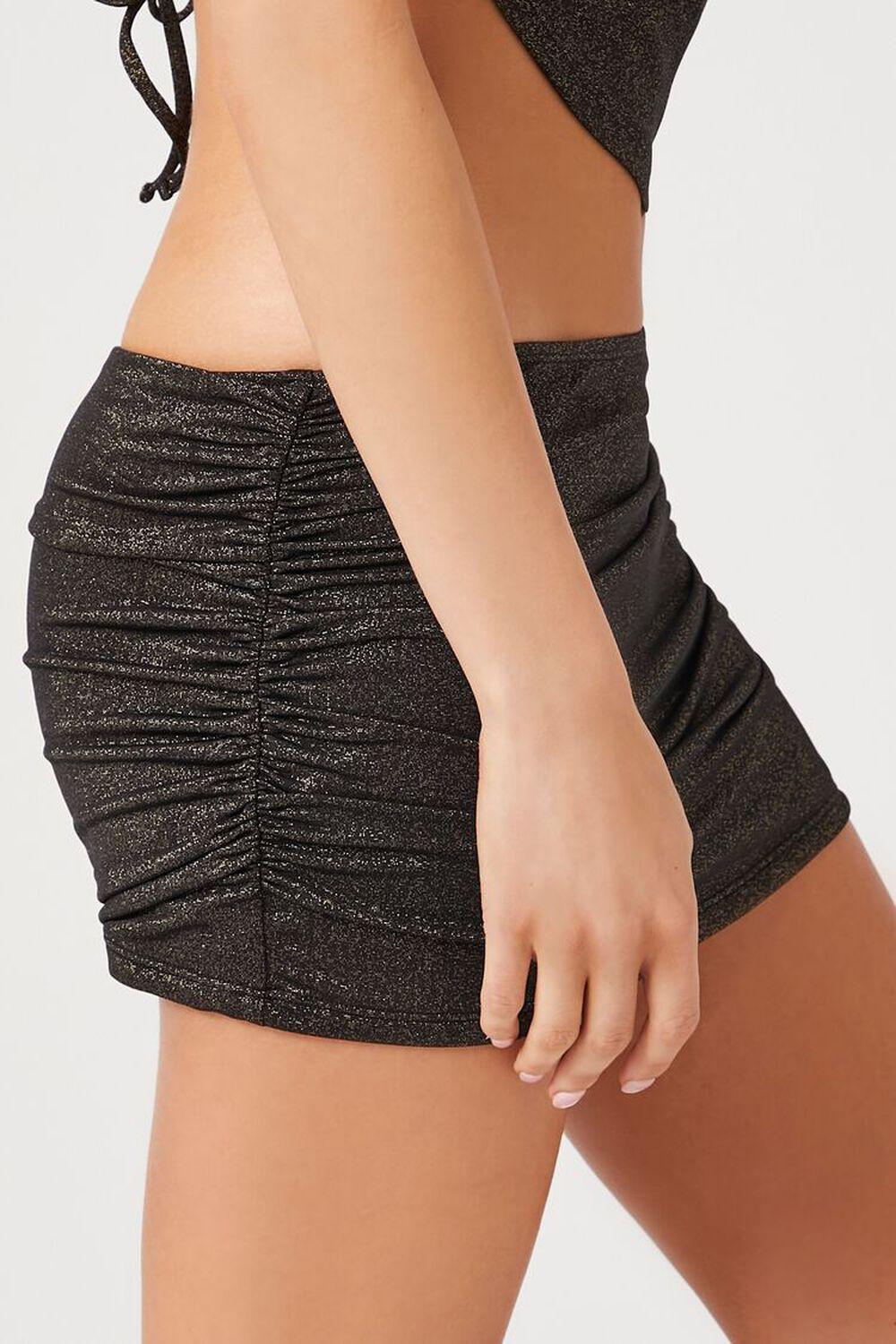 Glitter Knit Swim Cover-Up Skirt | Forever 21 Product Image