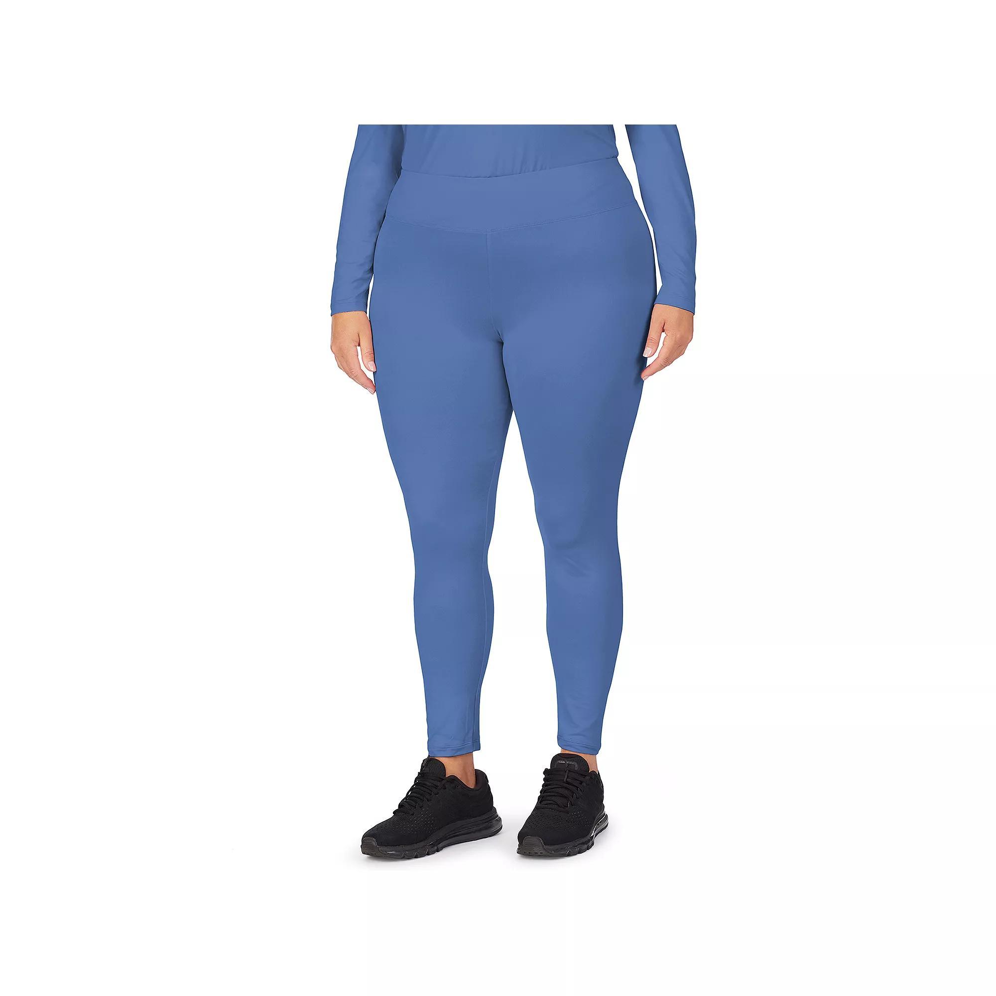 Plus Size Cuddl Duds Under Scrubs Leggings, Womens Product Image