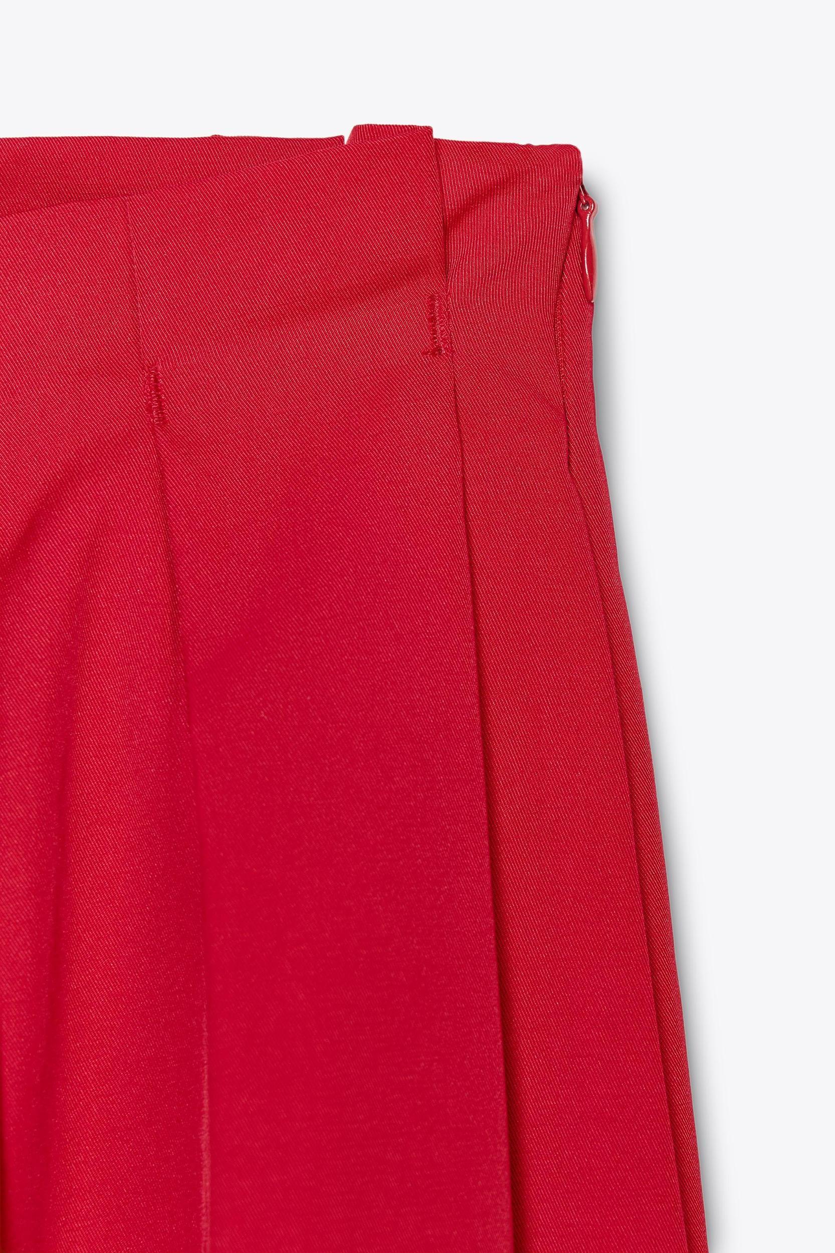 ZW COLLECTION PLEATED MIDI SKIRT Product Image