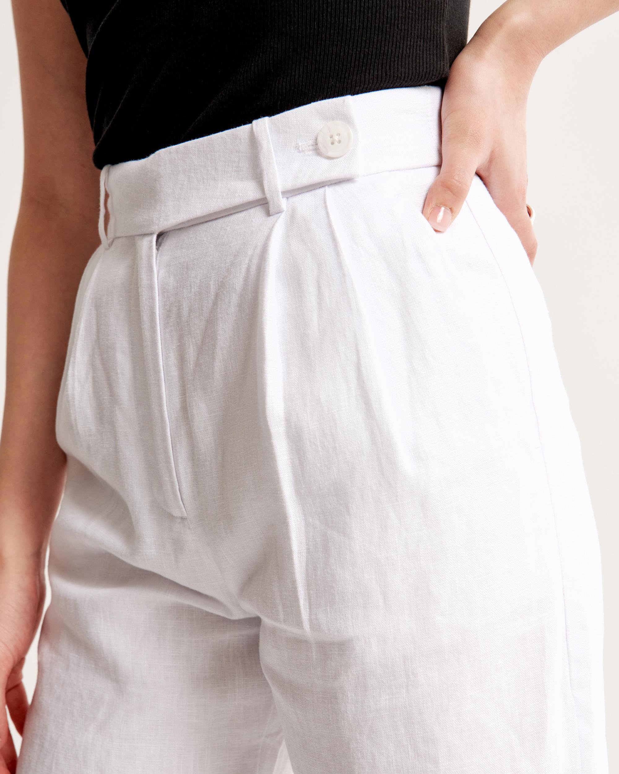 A&F Sloane Tailored Premium Linen Pant Product Image