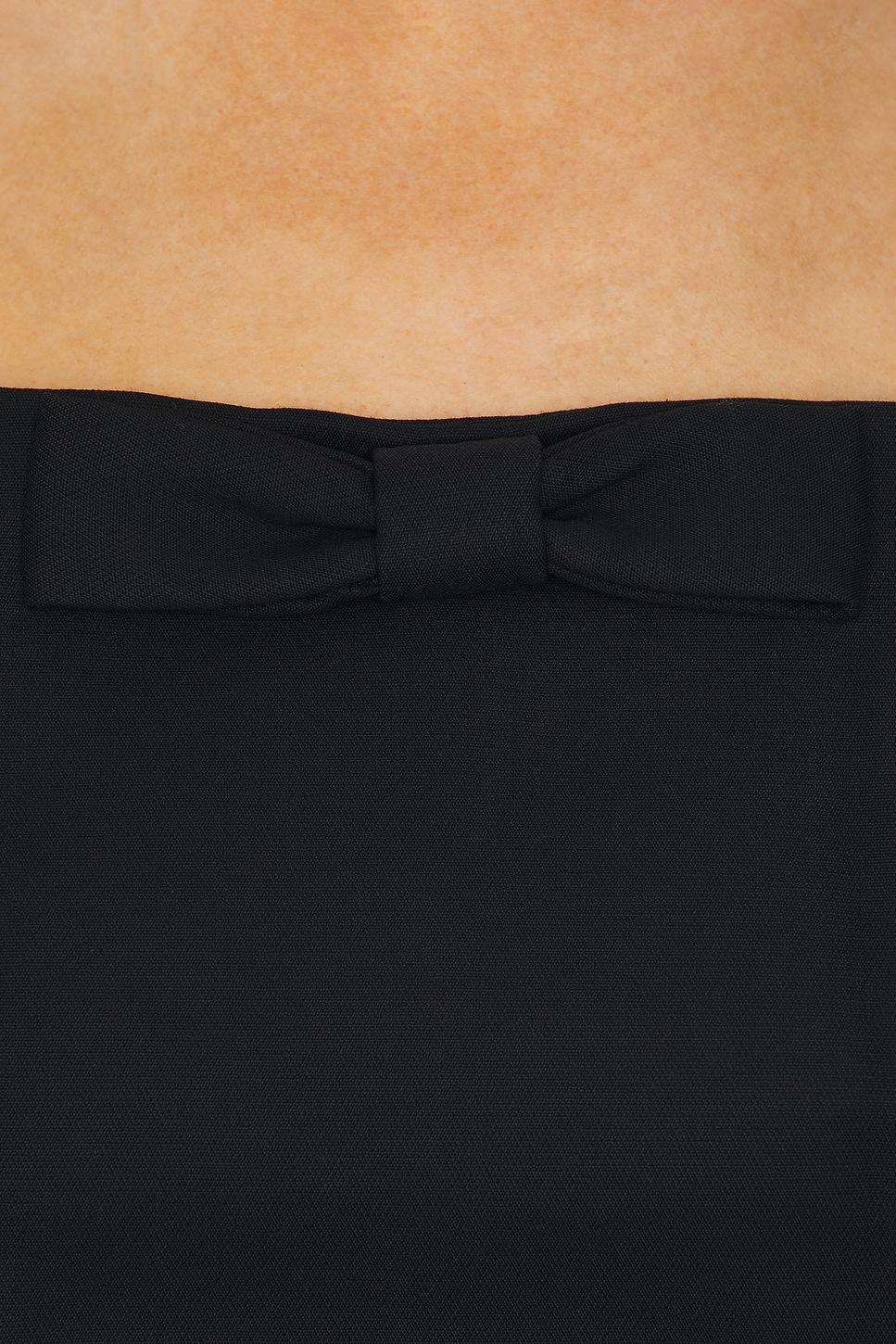 The S Curve Dress With Bow Helsa Product Image