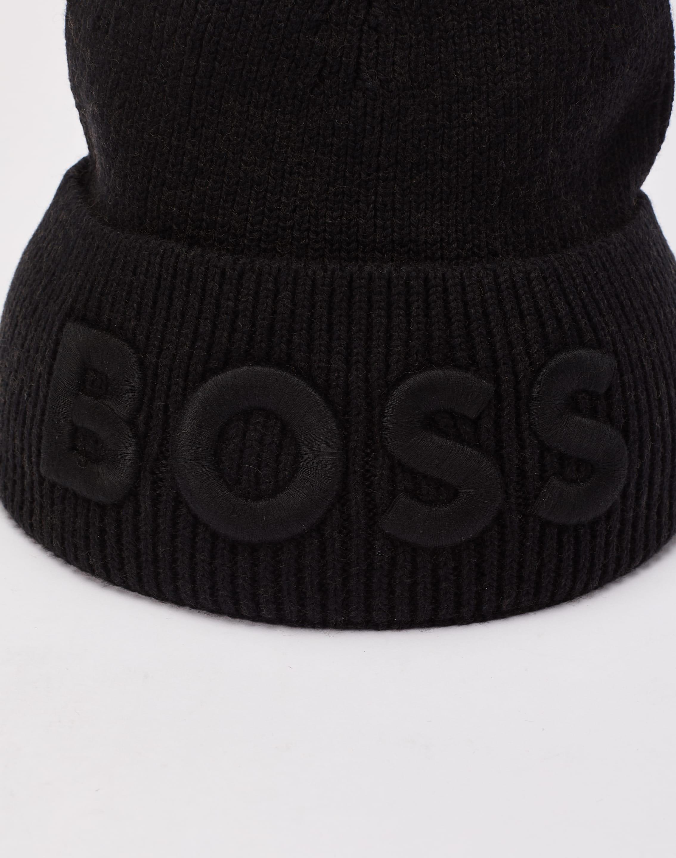 Mens Wool Knit Beanie Hat Product Image